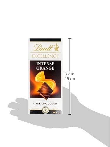 Lindt Lindt Excellence Orange Intense Dark Chocolate, 3.53 oz  100 g