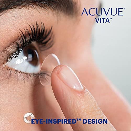 ACUVUE ACUVUE - Vita Monthly Disposable Contact Lenses (-0.5, Clear, Pack of 6 lenses) | From Johnson & Johnson
