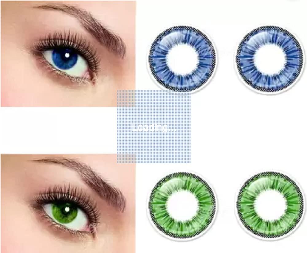SOFT EYE Soft Eye Monthly Disposable (0, Colored Contact Lenses, Pack of 2) color lensx21