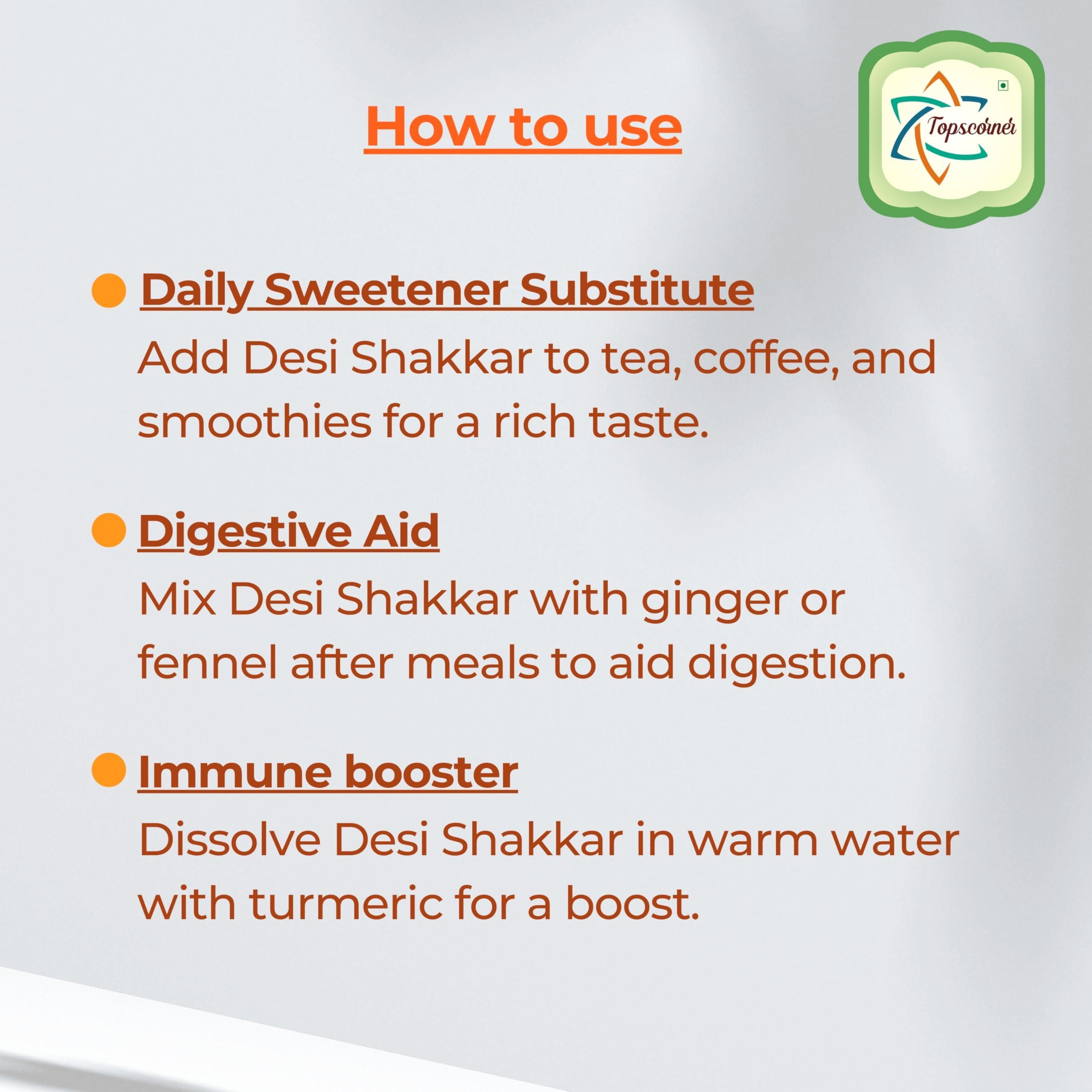 Topscorner Topscorner Shakkar - Desi Sakkar - Shakar , 100 Grams