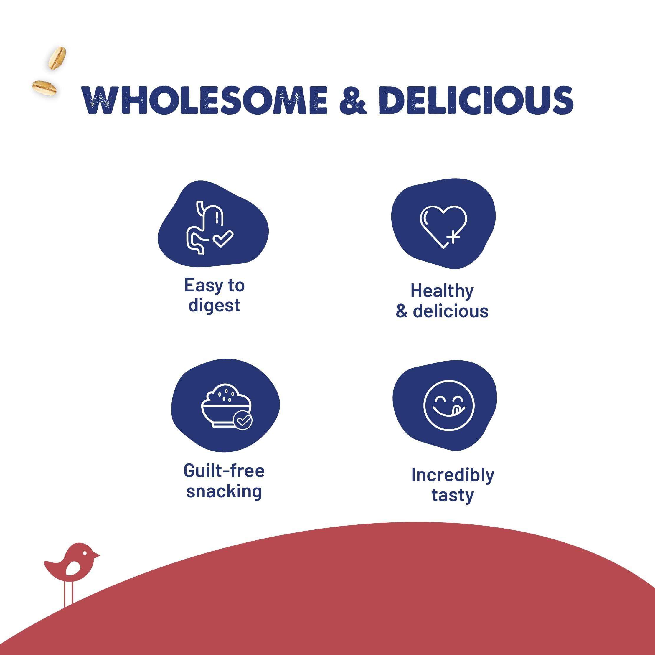 FIT & FLEX Fit & Flex Choco Almond Granola Mini Bites Oat Rich,Healthy Chocolate Snacks With Rice Crispies Rich Fibre And High Protein Granola Bars Treats For Kids | As Seen On Shark Tank India|250Gm (Pack Of 1)