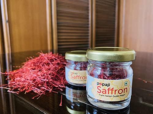 Popaji Popaji Pure Super Negin Saffron/Kesar Grade A+++ (10 GM)