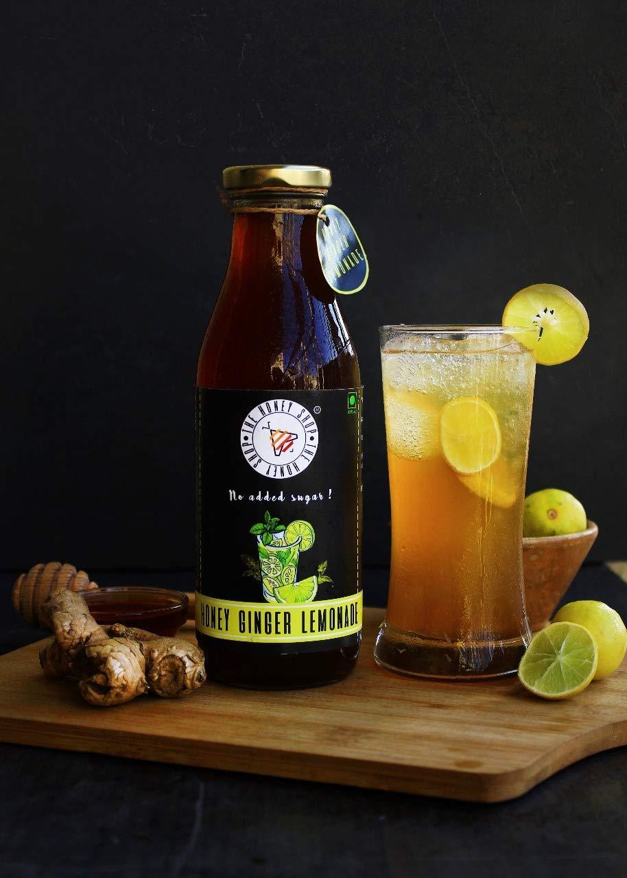 The Honey Shop THE HONEY SHOP - Honey Ginger Lemonade, Healthy Refreshing Drink (300 ml)