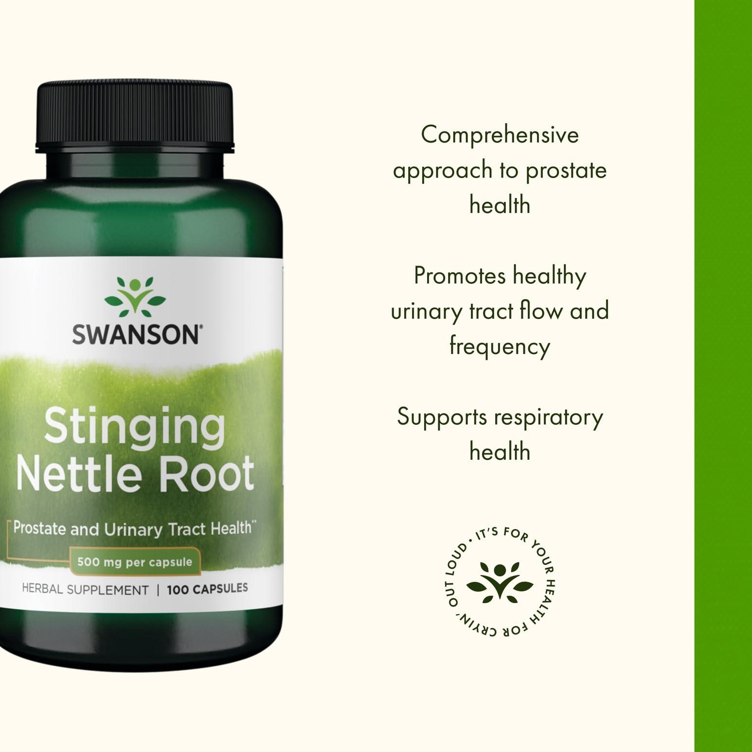 Swanson Swanson Premium Stinging Nettle Root (500 Mg) - 100 Caps