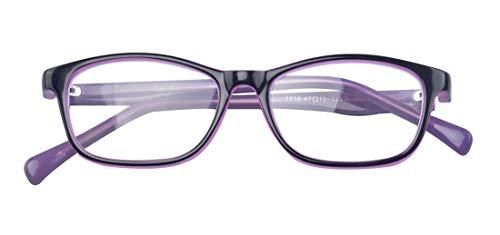 ALWAYSUV ALWAYSUV Computer Glasses Blue Light Blocking for Kids Boys Girls Teens Children Gaming Eyewear Reduce Eyestrain Glasses Purple