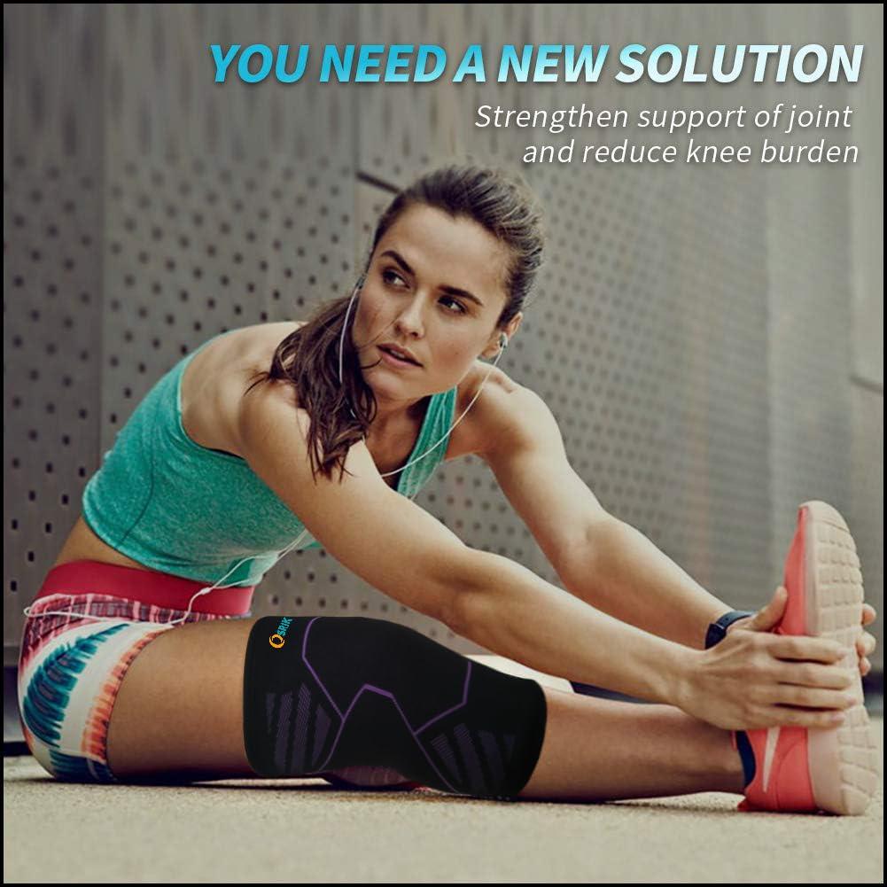 OSRIK OSRIK Knee Support for Men & Women Gym Knee Cap for Women Knee Pad Knee Sleeves Knee band for Knee Pain Relief (Medium)