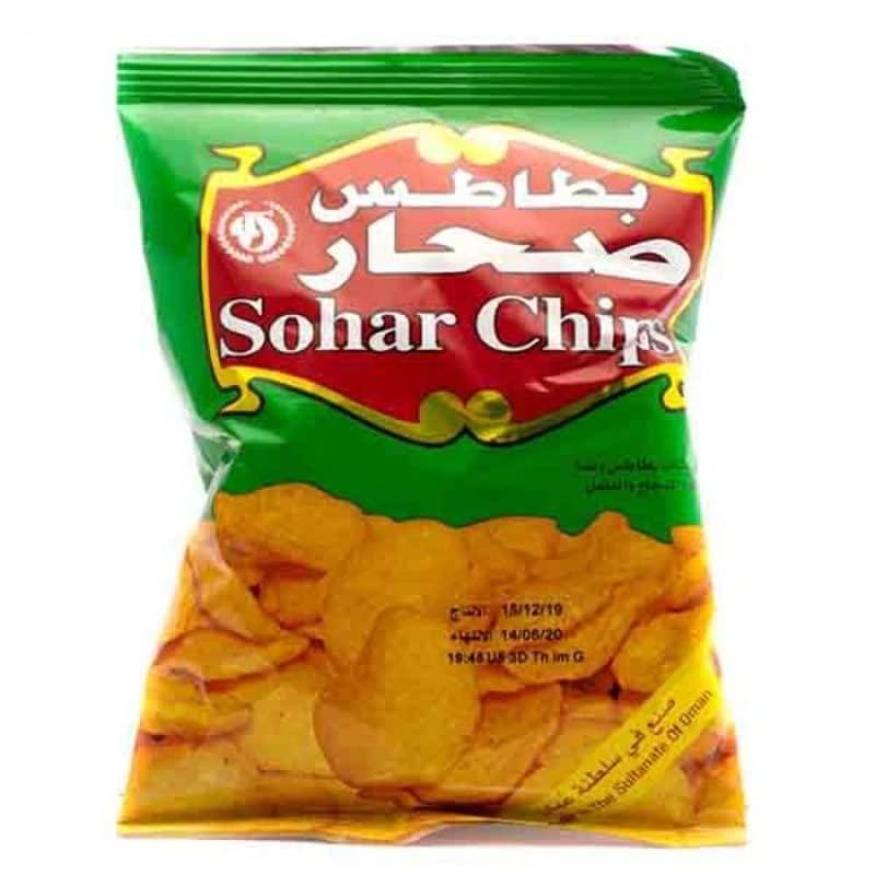 MOHIT-INTERNATIONAL Sohar Chips Chilli and Chicken Flavour 15g (pack of 4)
