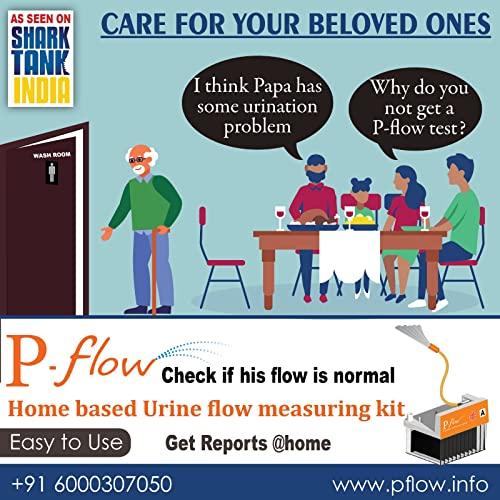 Generic Pflow homebased disposable urine flow and urine test kit (1 piece)