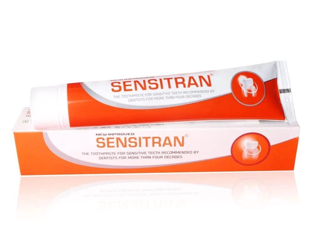 SENSITRAN Sensitran Toothpaste For Oral problems Like Cavities, Toothache,Tooth Decay, Plaque,Tartar, Bleeding Gums & Other Gum Problems, Teeth Whitening, Bad Mouth Smell - 100 gm(Pack of 4)