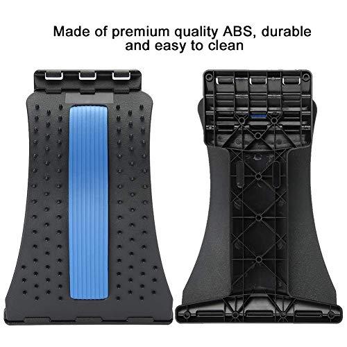 MOHAK MOHAK Back Massager Lumbar Support Stretcher Relaxation Mate Spinal Pain Relief Chiropractor (Multicolour)