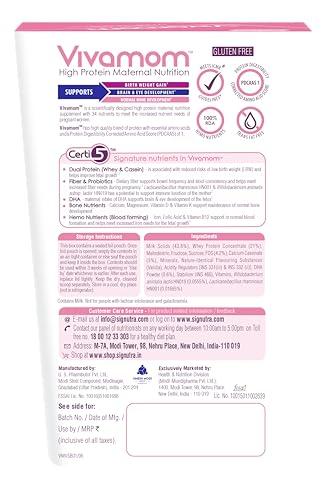 Vivamom Vivamom Maternal Nutrition Supplement powder- Pack of 400g BIB (Vanilla)
