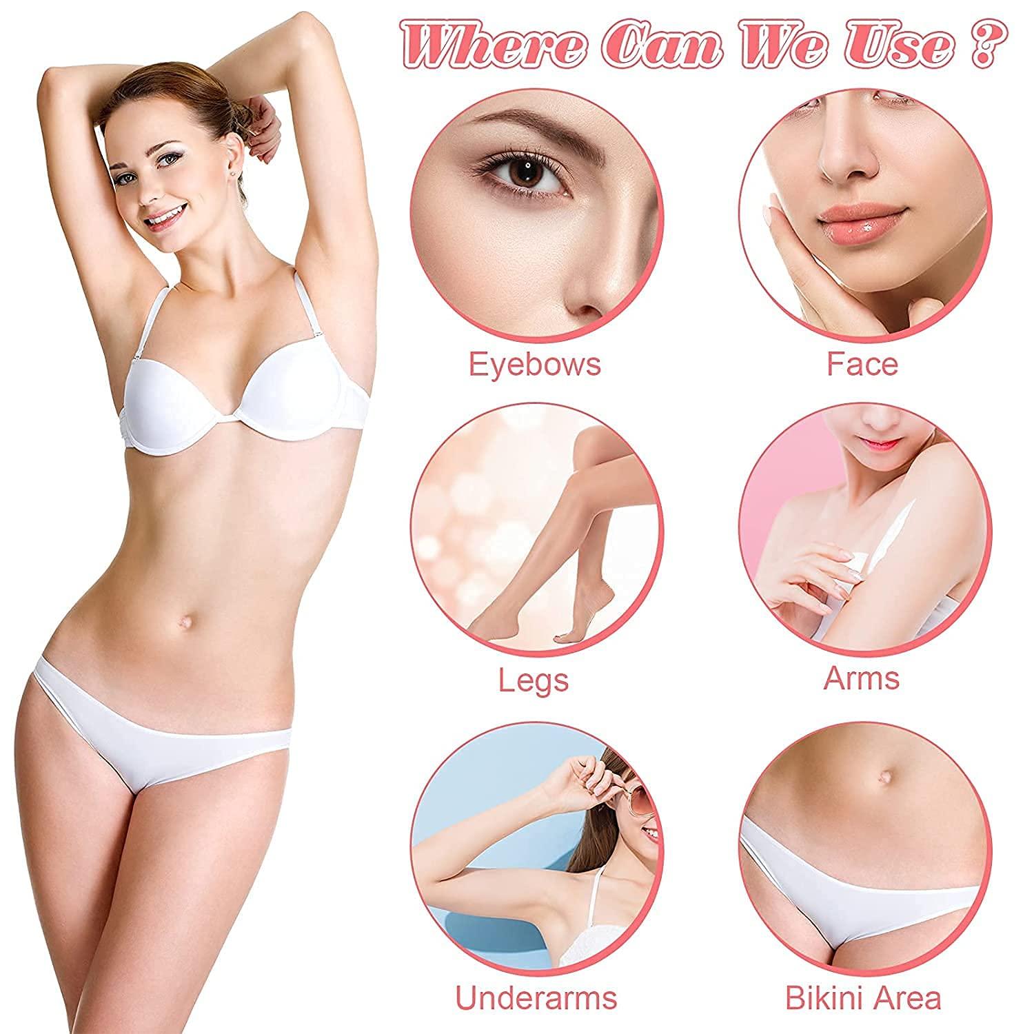 EQUVIA EQUVIA Wax Beans Hard Beans Stripless Wax Hard Wax Beans for Painless Hair Removal, Brazilian Waxing for Face, Eyebrow, Back, Chest, Bikini Areas, Legs At Home | Used Full Body | (1 kg)