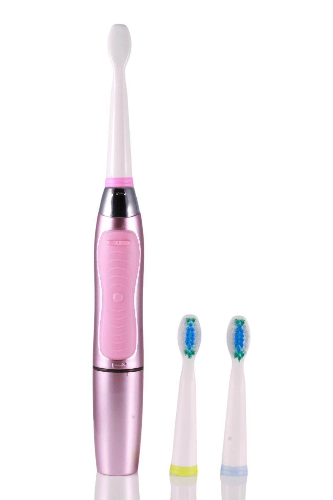 SONICETY Sonicety Electric Toothbrush HI-910 Dream Pink (Value Pack Includes 3 Brushheads)