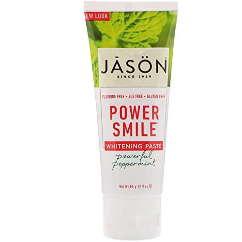 Jason Jason Powersmile Travel Size Toothpaste, Peppermint, 3 Ounce by Jason