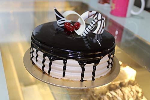 80 ROSE GARDEN 80 Rose Garden Choco Vanila Cake for Birthday, Anniversary, Special Occasion -500 Grams