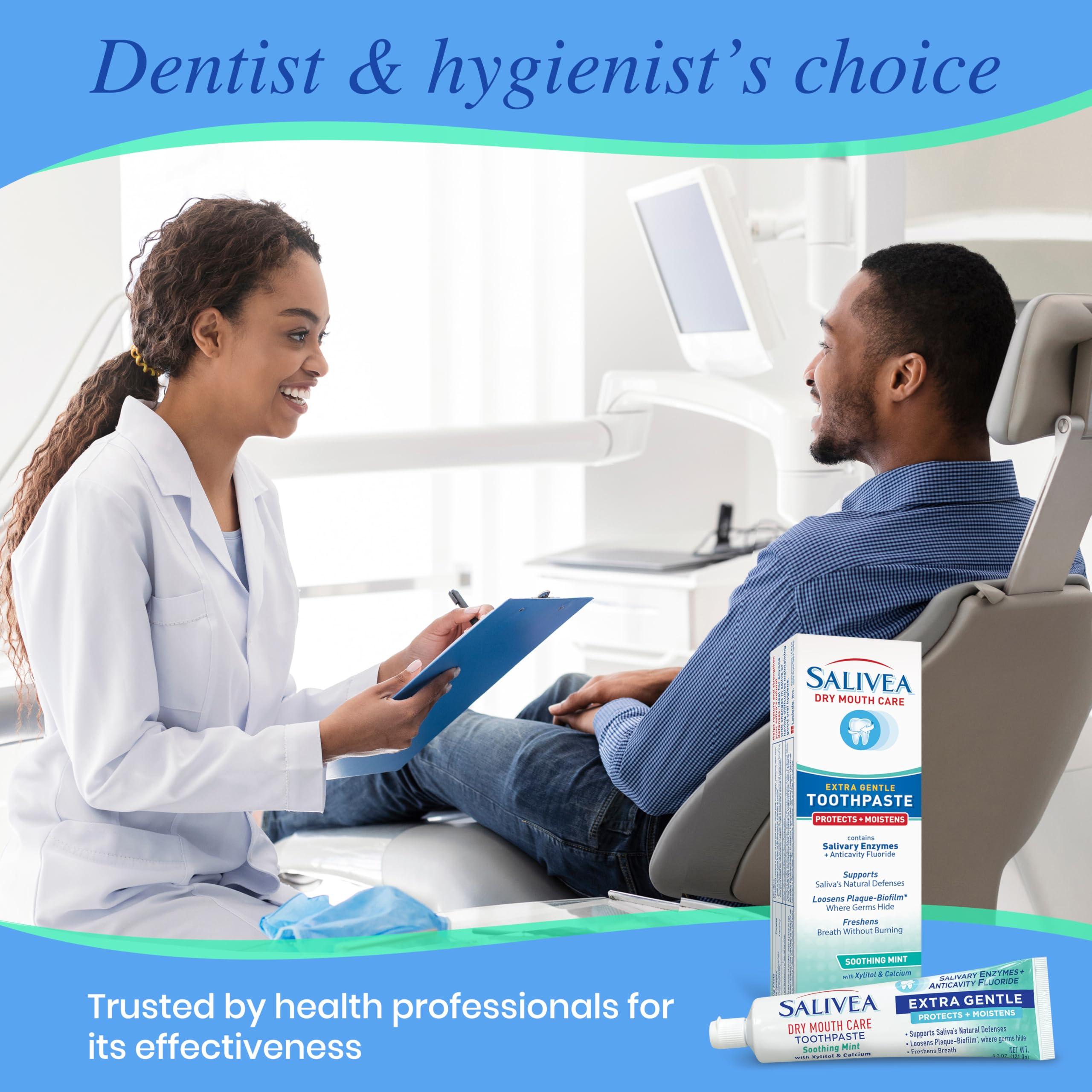 Salivea Dry Mouth Care Salivea Dry Mouth Care Salivea Dry Mouth Toothpaste With Xylitol