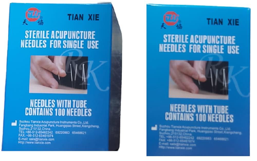 Acupro Health Care System Acupro Health Care System Physiotherapy Dry Needle Acupuncture Needle Acupuncture Needles 0.25X25,0.25X13 Sujok Needles Acupuncture 200 Needles Total 2 Box