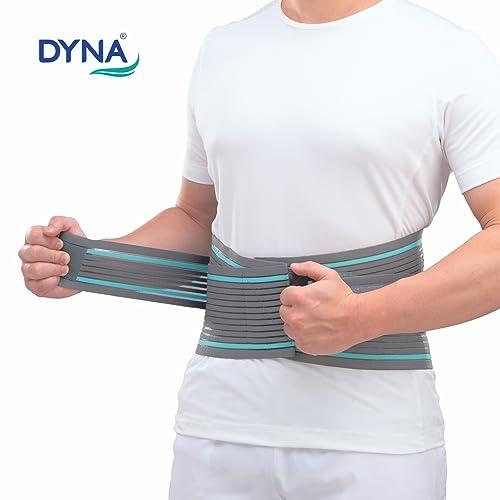 Dyna Dyna | Lumbo Sacral (L.S.) Corset | Back Pain Relief Belt | Lower Back Brace Support | Contoured Lumbar Support | Dual Adjustable Straps | For Men and Women. XX Large