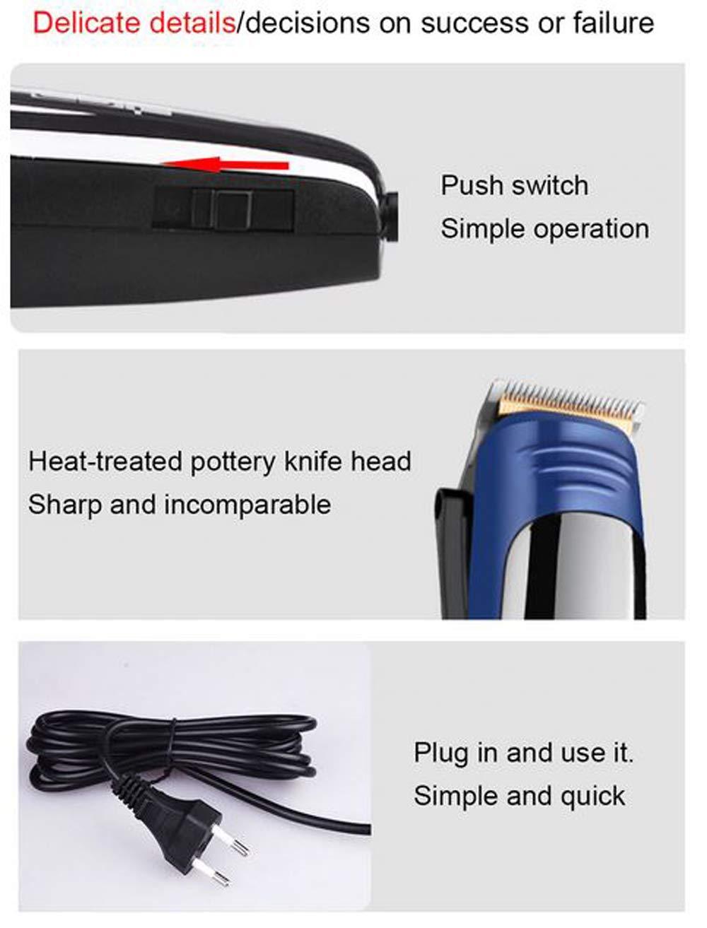 SDMS Professional Electric Waterproof Powerful Corded Beard Mustache Trimmer Ultra Trim Hair Clipper Multigrooming Kit Hair Clipper.