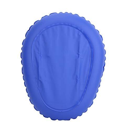 Wakects Medical Inflatable Bed Pan, Portable Washable Anti Bedsore Air Cushions Bedpan Nursing Toilet for Elderly Bedridden