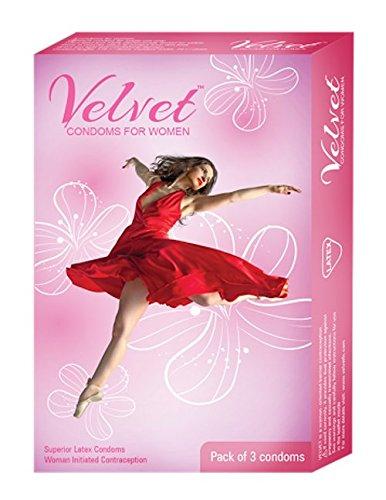 Velvet Velvet Female Condom - 3 Count