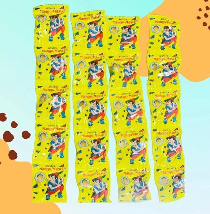 The Little Minis Mango Masti(Pack of 20) || Chand Sitare (pack of 20) || 90\'s candy || Feel the Bachpan || Combo Pack ||