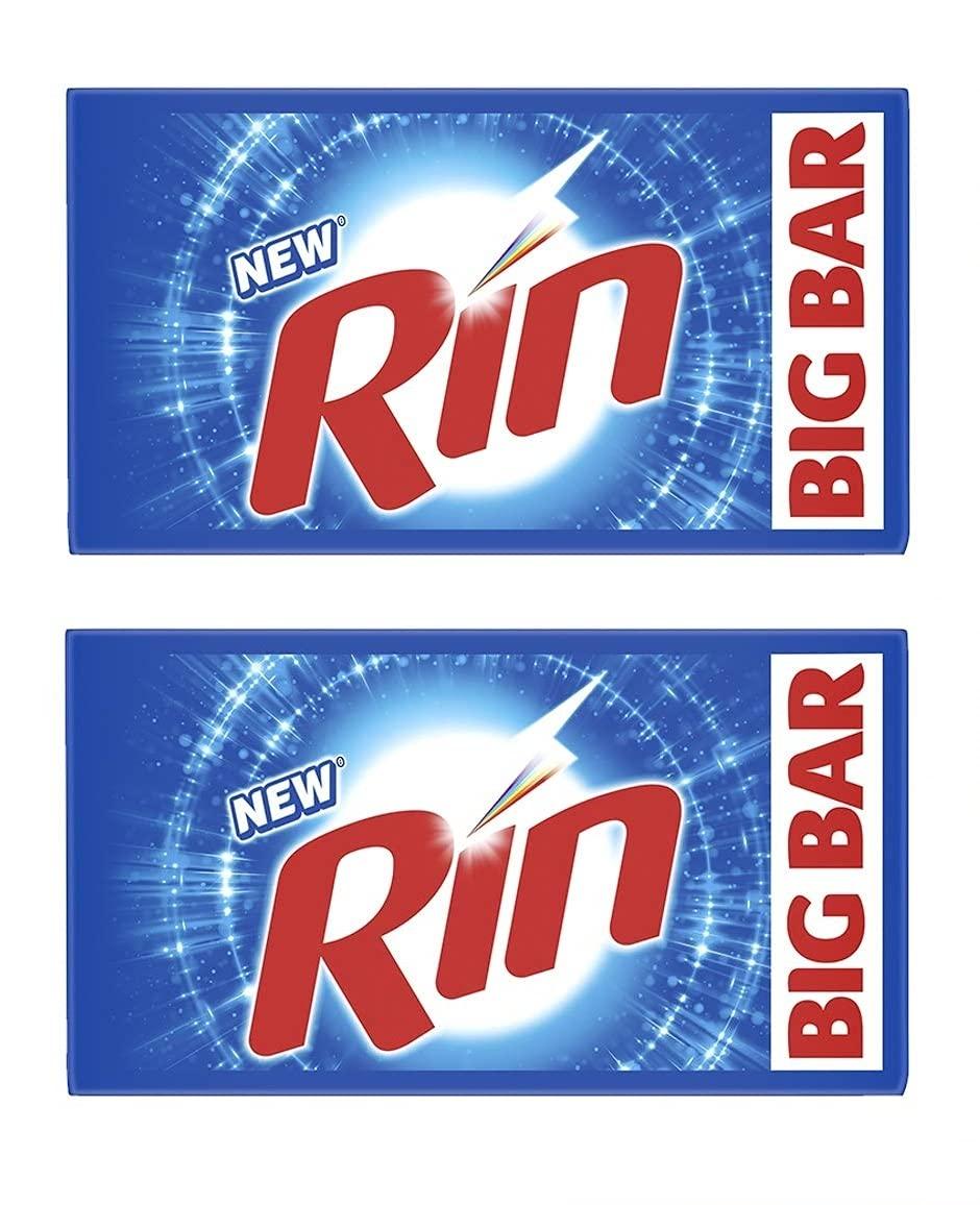 Soap Soap RIn Detergent Bar (250gm Pack of 2)