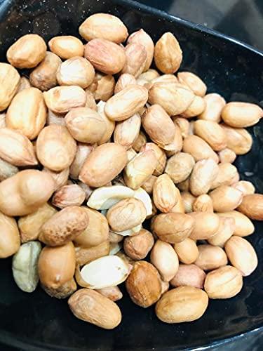 NUTRIVOWS Organic Groundnuts / Peanuts | 100% Vegan, Gluten Free and NO Additives | Raw, Unpolished and Unadulterated (400G)