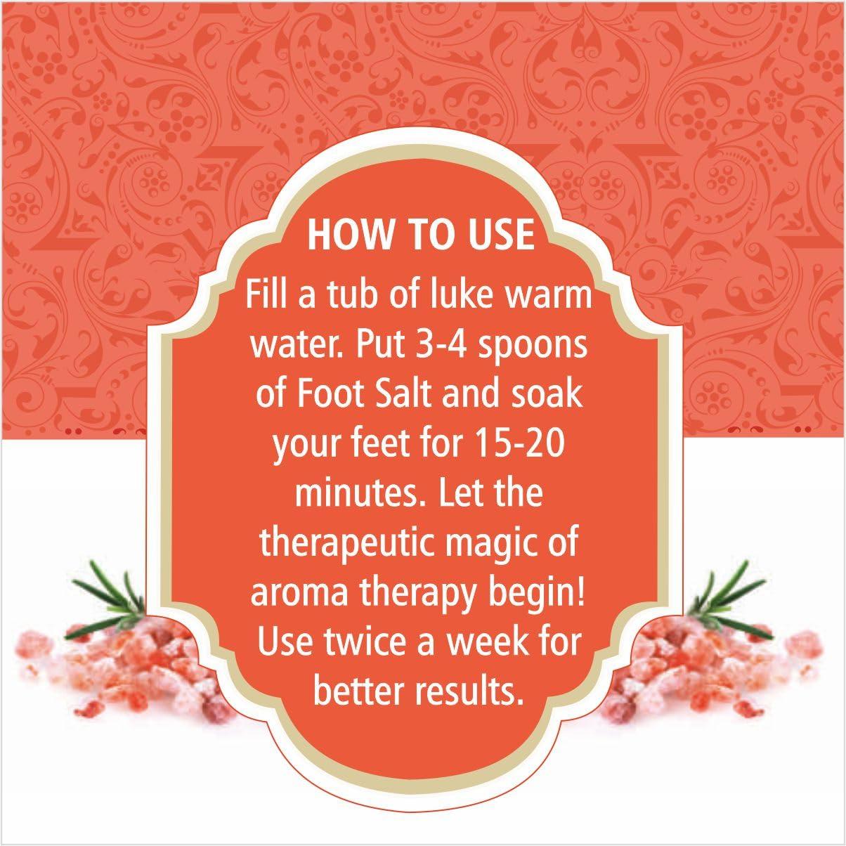 AURA RITUALS AURA RITUAL- Foot Salt for MUSCULAR PAIN RELIEF Pink Salt & Dead Sea Salt Relieve Foot Pain and Improves Blood Circulation | Exfoliate & Detox Pack of 1 (250 g)