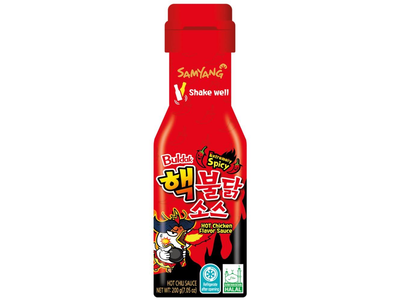 SAMYANG SAMYANG Samyang 2XSpicy Hot Chicken Buldak Sauce 200gm PET Bottle, 200 g