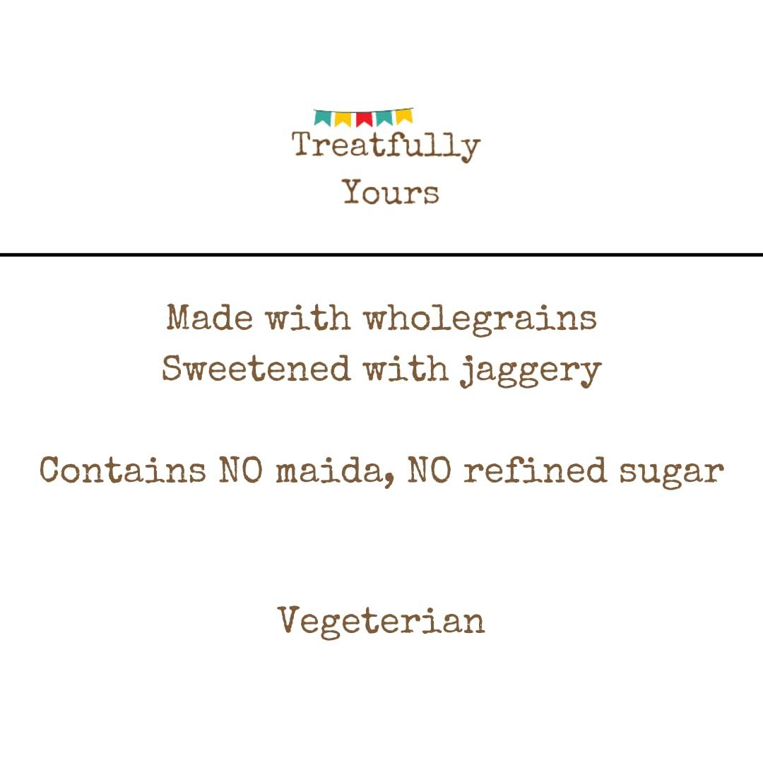 Treatfully Yours Treatfully Yours Chocolate Chips Pancakes Mix|Sweetened With Jaggery|No Maida|No Refined Sugar| Makes 8 Pancakes (Pack of 1, 160gm)