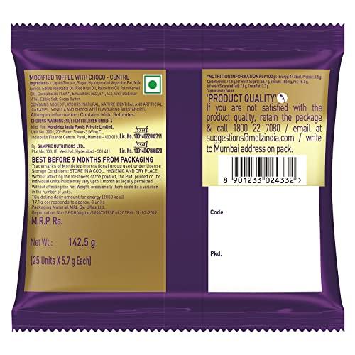 Cadbury Cadbury Choclairs Gold Candy (25 units * 5.7g each), 142.5g