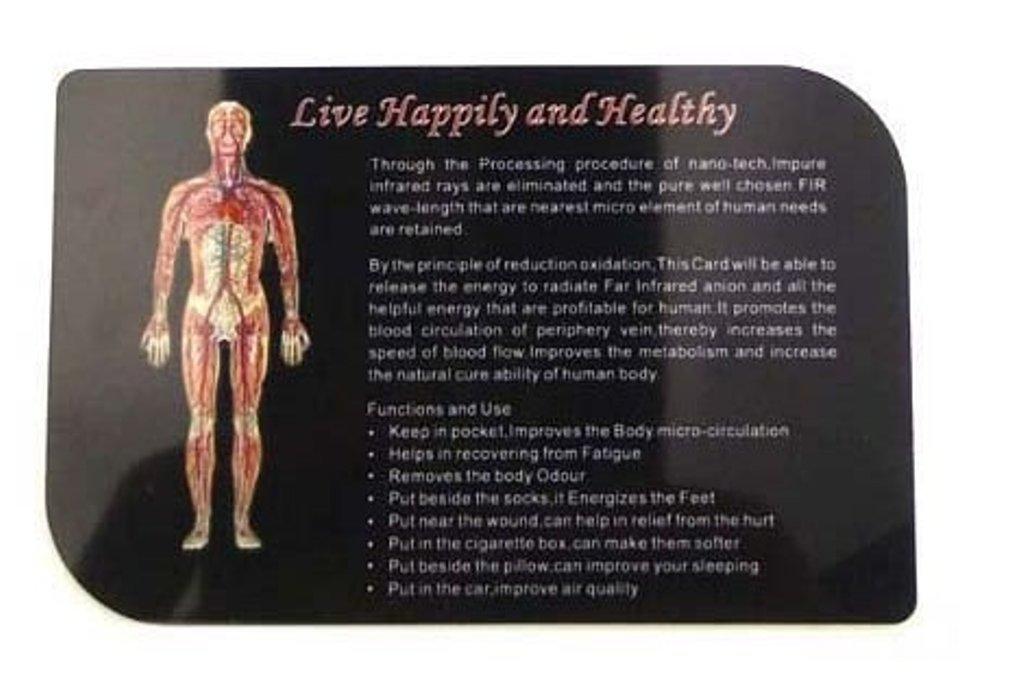 Always Fit Always Fit Bio Energy Card Nano Health Card Pad Magnetic Therapy