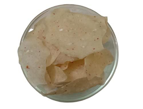 SR Foods SR Foods Ready To Fry Tomato Leaf Fryums With Chat Masala | tamaatar Papad | ometo Vadiyalu | Takkali Kontattoms | Tamoto Pappad ( ) (450g Pack Of 1)