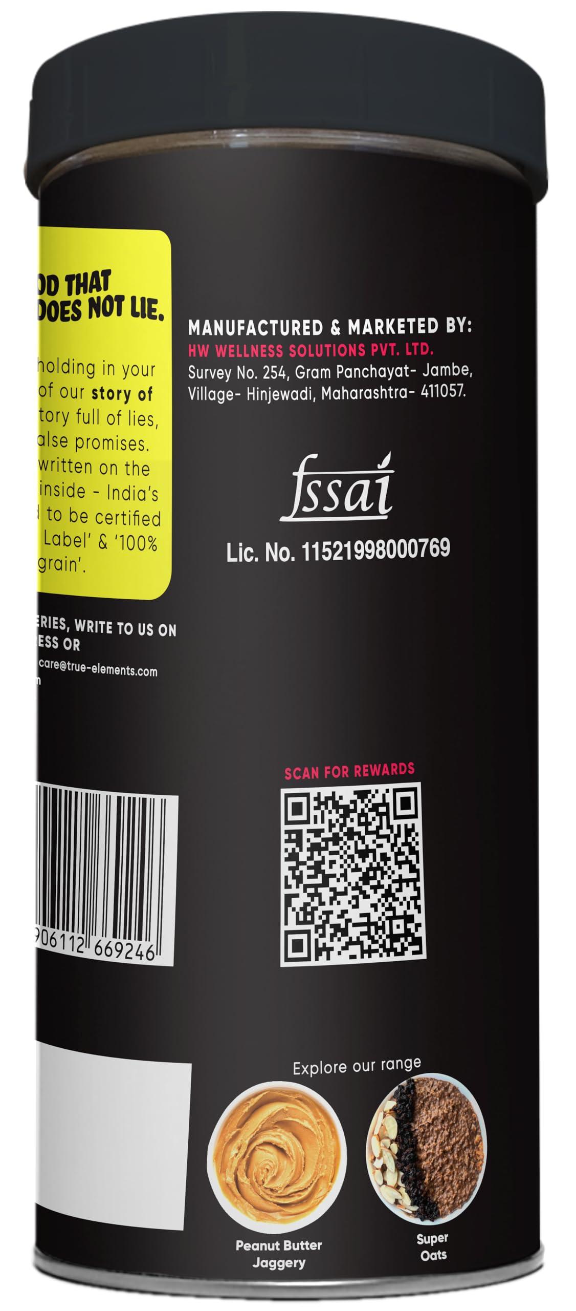 True Elements True Elements High Protein Muesli 400g - 20g Clean Protein | Millets, Seeds, Almonds & Black Currant | 100% Wholegrain Breakfast Cereal