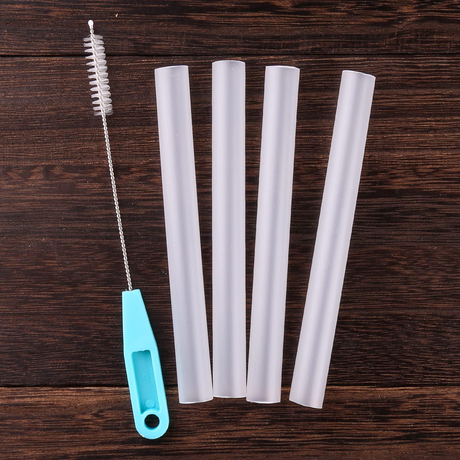 CampTek Replacement Straws For CamelBak Eddy +Kids Water Bottle,CamelBak Eddy+ Kids Straw Replacement Parts Accessories (14OZ)