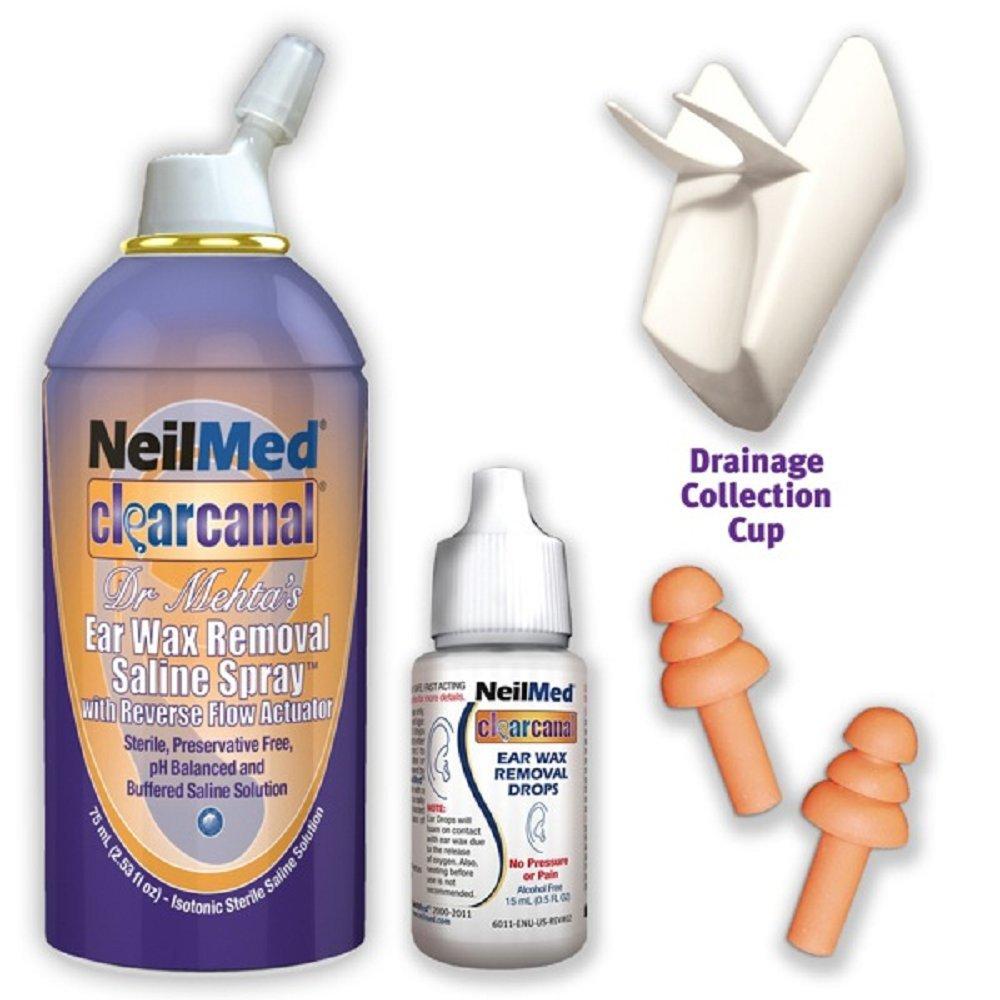 NeilMed NeilMed Clearcanal Ear Wax Removal Complete Kit 2.5oz (75mL)