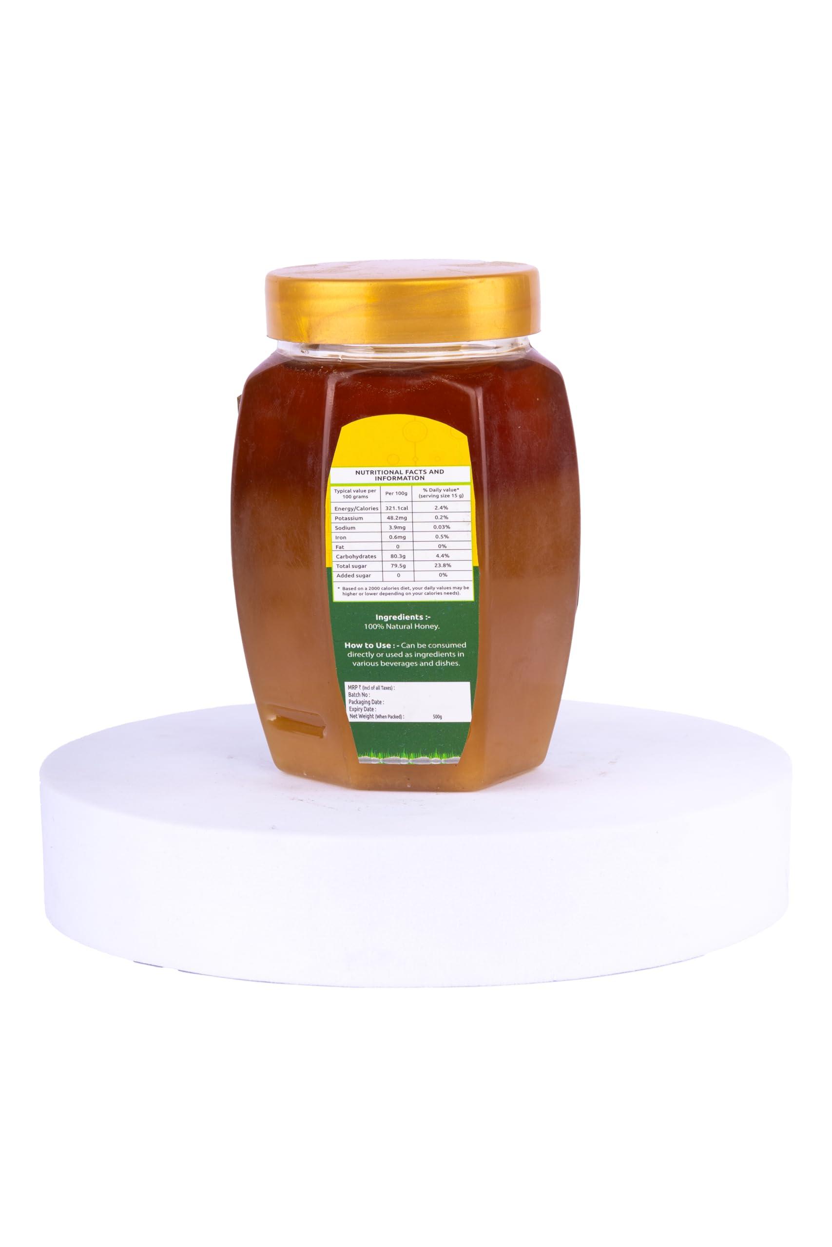 Amno Pure Amno Pure 100% Natural Honey No Cholestrol Full of Nutrients with No Sugar Adulteration Chemical Free