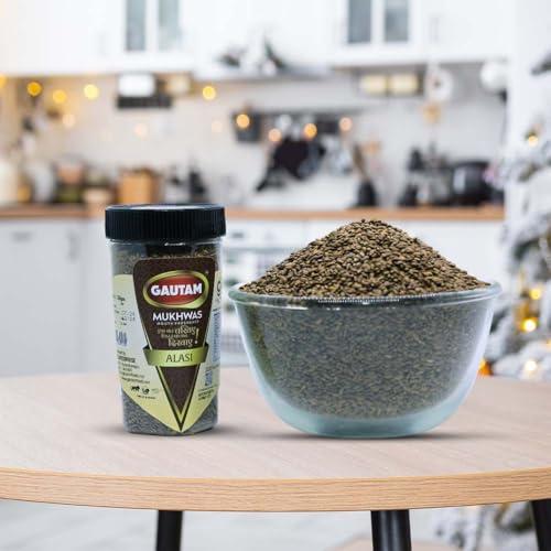 Gautam Mukhwas Combo Pack |Gotli Chips 150g |Alsi 130g | Ajwain Til 150g (Pack of 3)