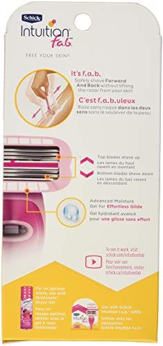Intuition Schick Intuition f.a.b. Women Razor Handle (Pack of 2)
