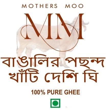 Mother's Moo Mothers Moo Pure Desi Ghee | Pure Cow Desi Ghee | Pure Natural Healthy Desi Cow Ghee-500 Gm