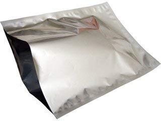 Generic P.S. PACKAGING Aluminium Silver foil Pouches for Food Packaging (5*7, 250 Pcs)