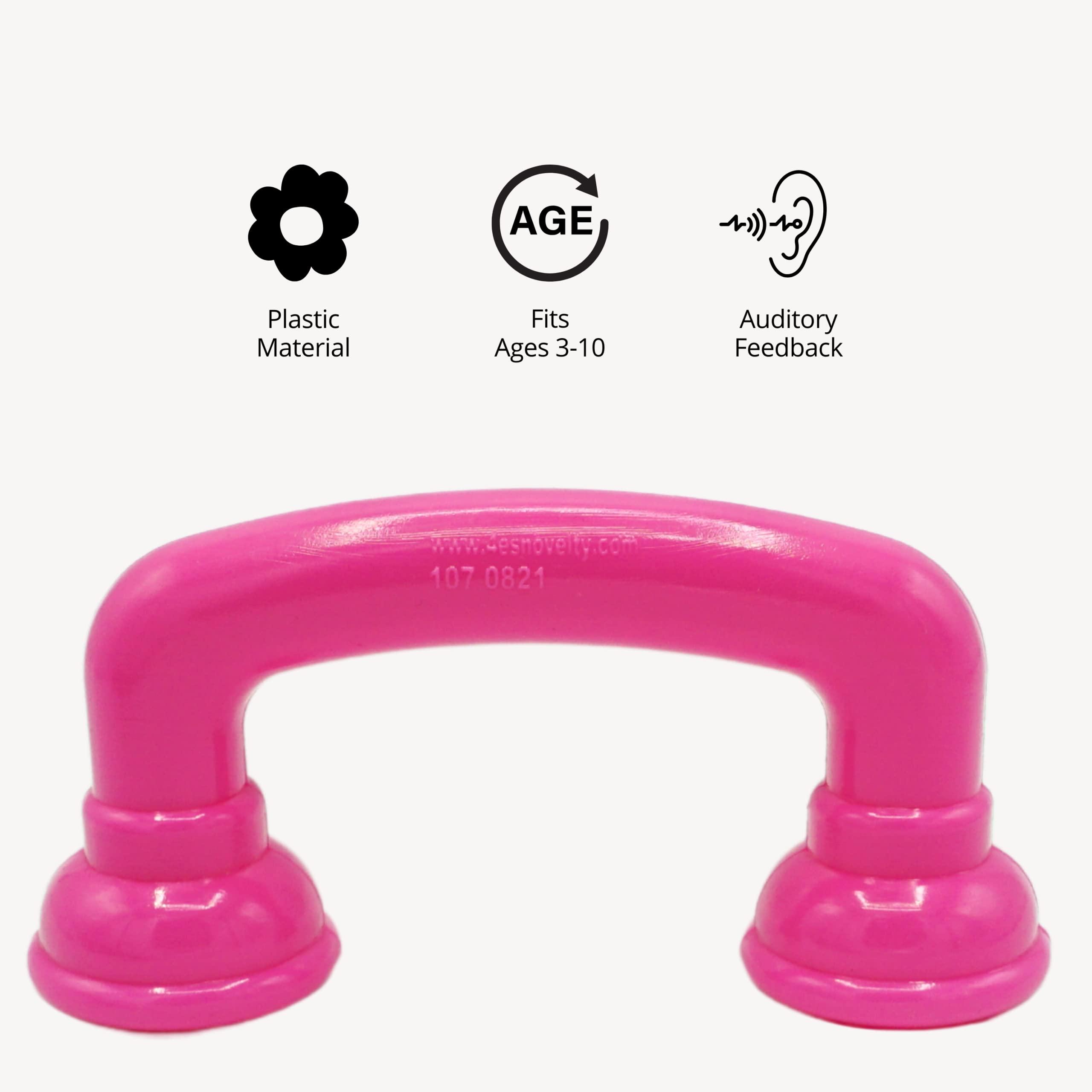 4E\'s Novelty 4E\'s Novelty Whisper Phones for Reading [4 Pack] Auditory Feedback, Hear Myself Sound Phone - Accelerate Reading Fluency, Comprehension & Pronunciation - Speech Therapy Materials Toys