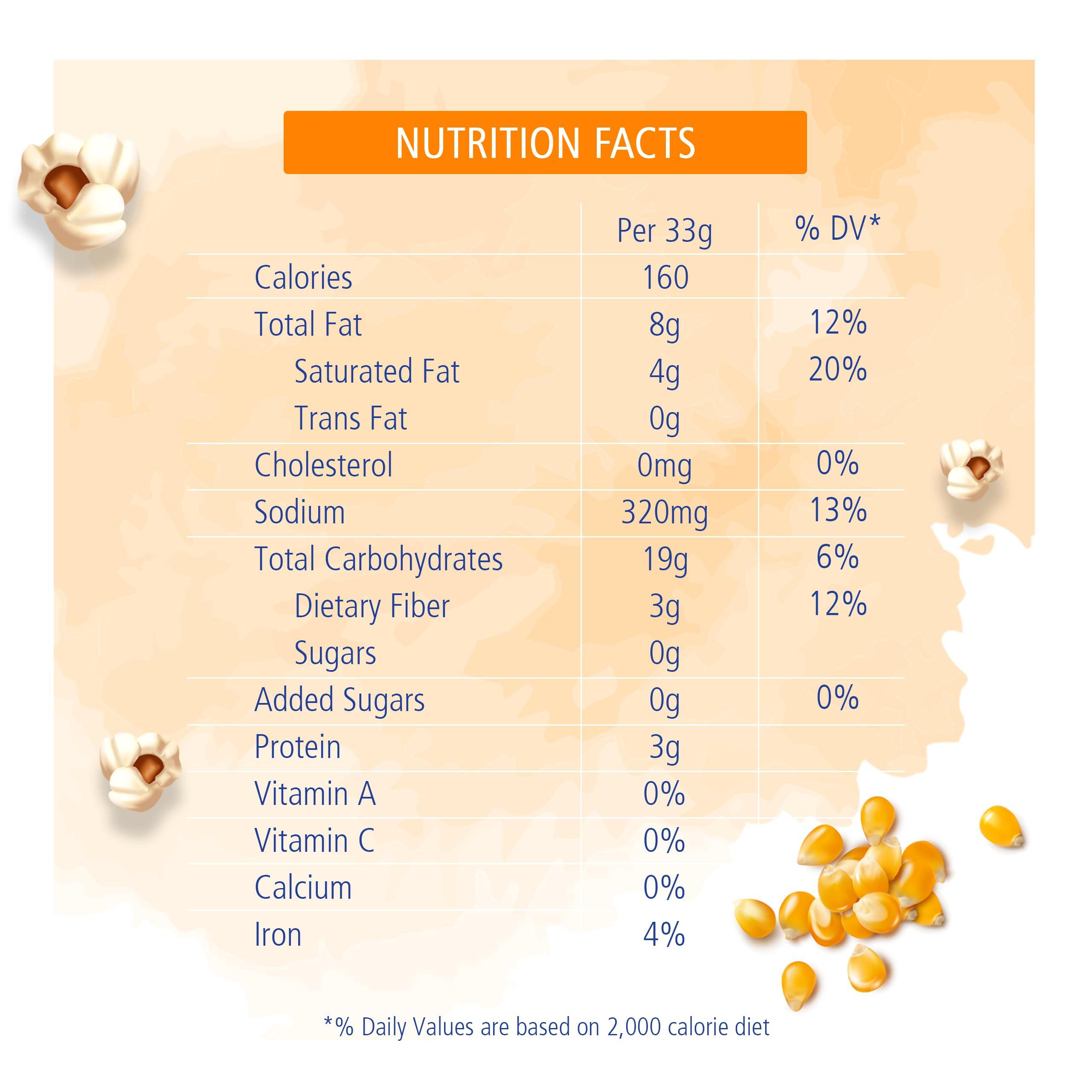 American Garden AG Microwave Popcorn Butter 10.5oz