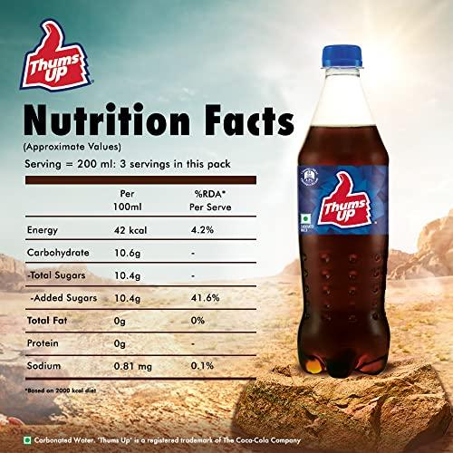 Thums Up Thums Up Soft Drink, 600 ml