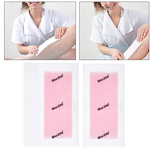 Generic Losa 10x Hair Removal Wax Strips for Upper Lip Chin Fingers Toes Facial Peach