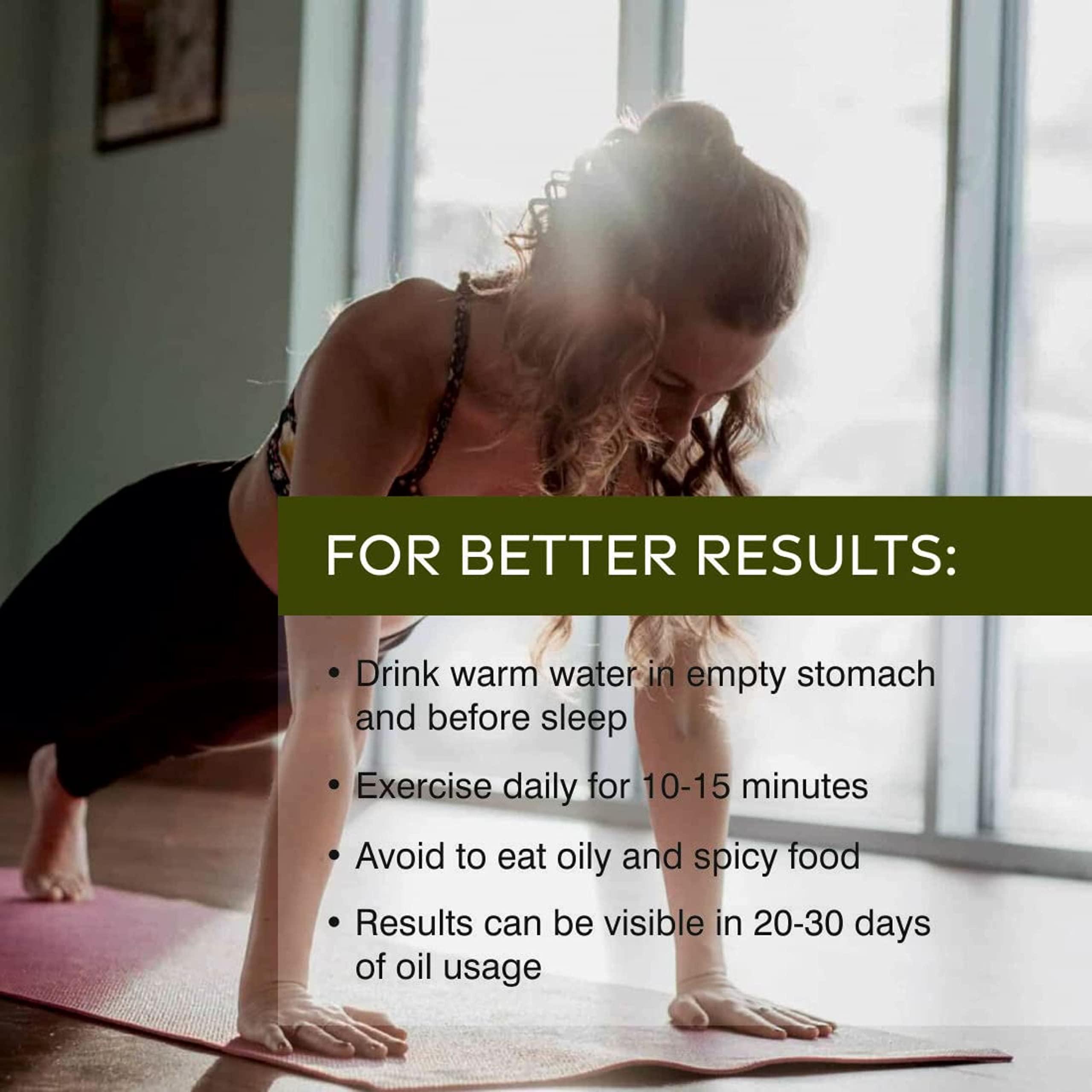 LOVELOOK Lovelook Tummy Fat Go Oil - Fat Burning, Body Fitness Slimming Oil for Men & Women (100 ml)