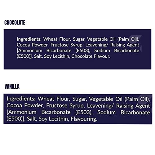 Zess Zess Chocolate Sandwich Biscuits Combo 294g - Pack of 2 (Chocolate Cream + Vanilla Cream)