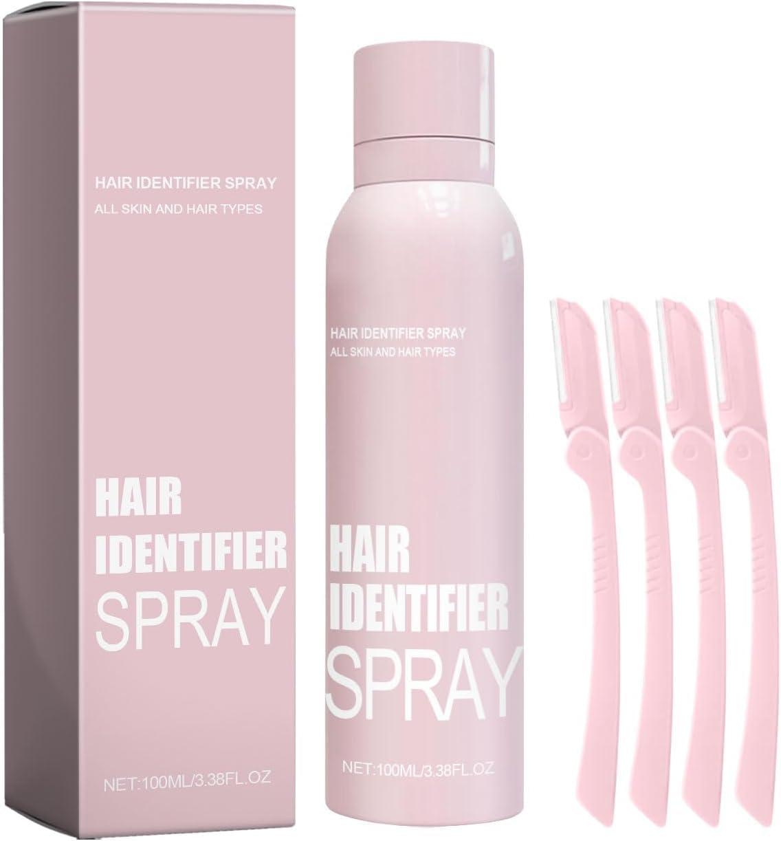 MOZABEE ENTERPRISE Hair Identifier Spray for Face Shaving,Skin dermaplaning Spray for Face,Moisturizing and Skin Care Dermaplaner Spray,Moisturizing and Skin Care Dermaplaner Spray