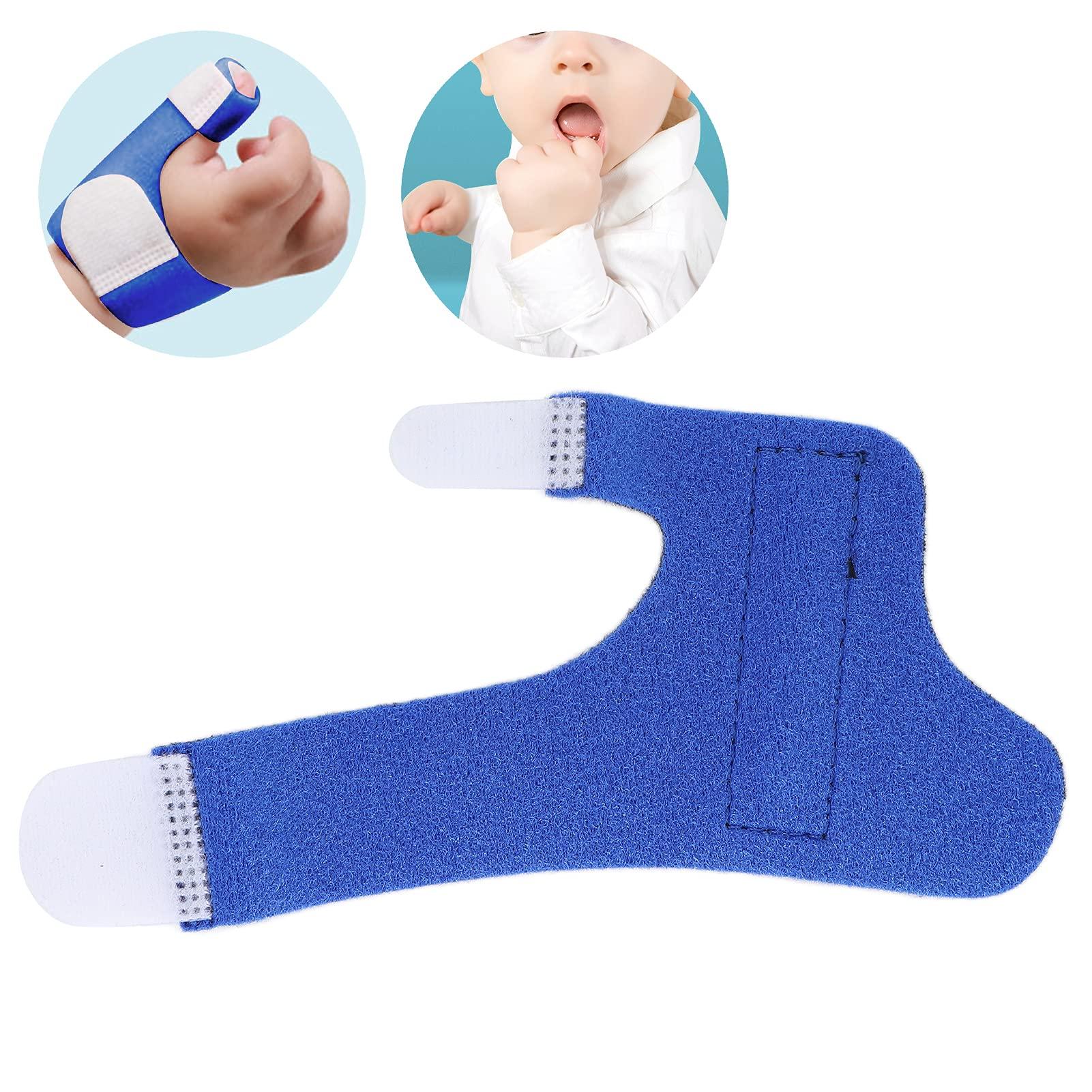 ZJchao Pediatric Thumb Spica Splint, Thumb Spica Splint for Kids Baby Finger Guard Soft Thumb Fixation Stabilizer Infant Thumb Support Brace Finger Knuckle Immobilization fingertip Splint of Children(XS)